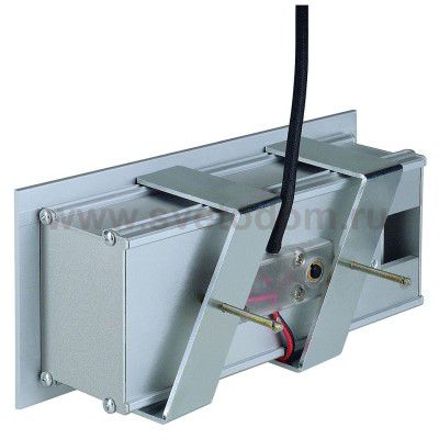 SLV 146240 BEDSIDE LINKS Wandleuchte, silbergrau, 3W LED, 4000K, mit blauem Orientierungslicht