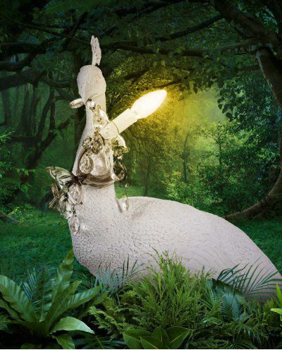 Напольный светильник Peacock