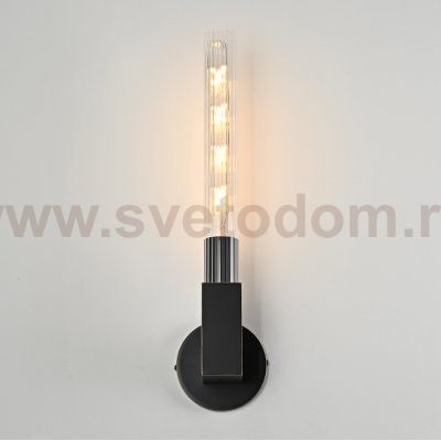 Бра RH CANNELLE wall lamp SINGLE Sconces Black ImperiumLoft 147229-22