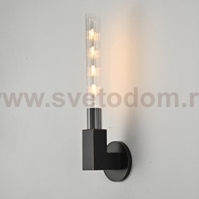 Бра RH CANNELLE wall lamp SINGLE Sconces Black ImperiumLoft 147229-22