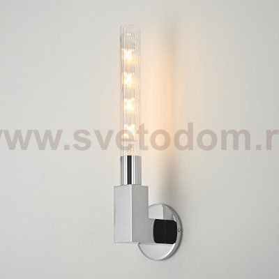 Бра RH CANNELLE wall lamp SINGLE Sconces Chrome ImperiumLoft 147230-22