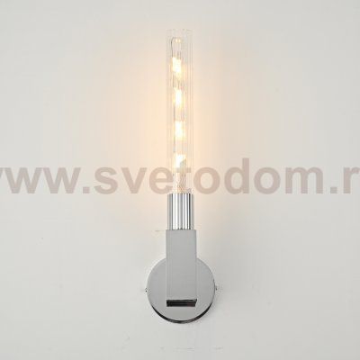 Бра RH CANNELLE wall lamp SINGLE Sconces Chrome ImperiumLoft 147230-22