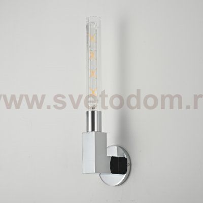 Бра RH CANNELLE wall lamp SINGLE Sconces Chrome ImperiumLoft 147230-22