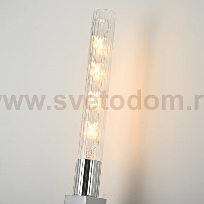 Бра RH CANNELLE wall lamp SINGLE Sconces Chrome ImperiumLoft 147230-22