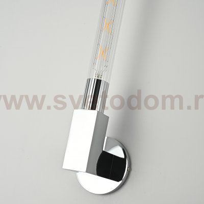 Бра RH CANNELLE wall lamp SINGLE Sconces Chrome ImperiumLoft 147230-22