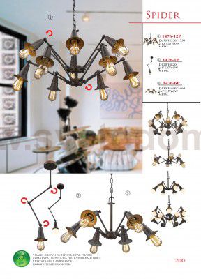 Подвесной светильник Favourite 1476-1P Spider