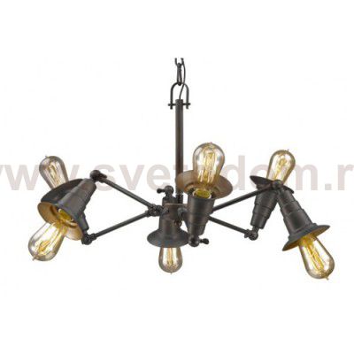 Люстра паук лофт Favourite 1476-6P