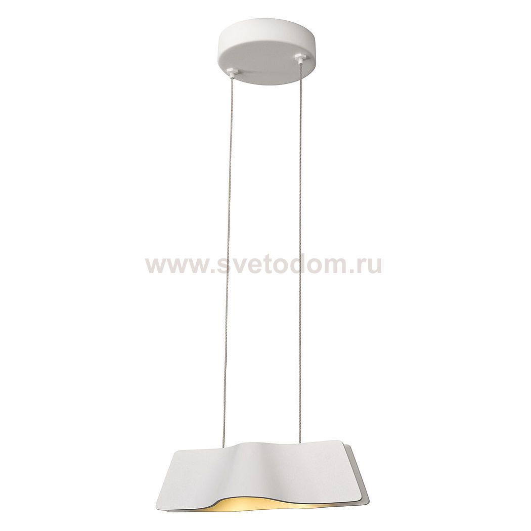 SLV 147831 WAVE PENDANT Pendelleuchte, weiss, 9W LED, 3000K, inkl. Rosette