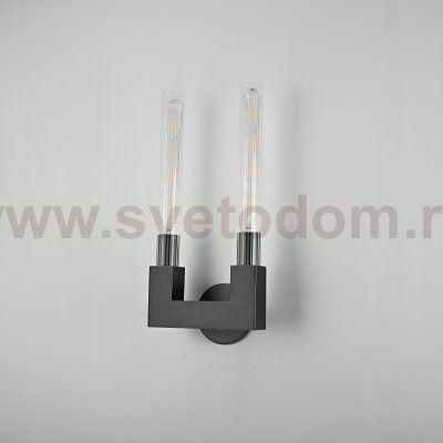 Бра RH CANNELLE wall lamp DOUBLE Sconces Black ImperiumLoft 147874-22