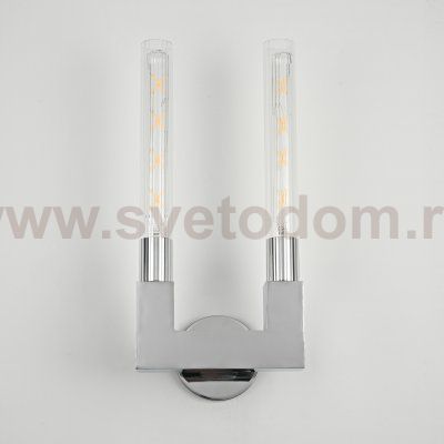 Бра RH CANNELLE wall lamp DOUBLE Sconces Chrome ImperiumLoft 147875-22