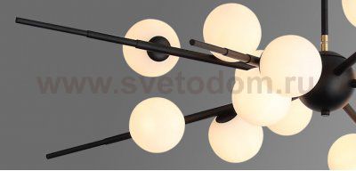 Люстра Cherry Bomb 16 balls black ImperiumLoft 148017-22