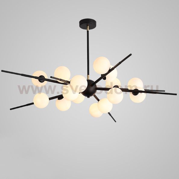 Люстра Cherry Bomb 16 balls black ImperiumLoft 148017-22