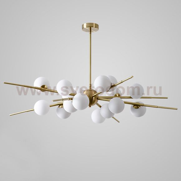 Люстра Cherry Bomb 16 balls Gold ImperiumLoft 148018-22