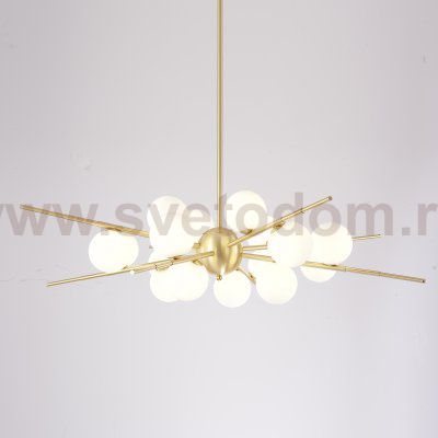 Люстра Cherry Bomb 16 balls Gold ImperiumLoft 148018-22