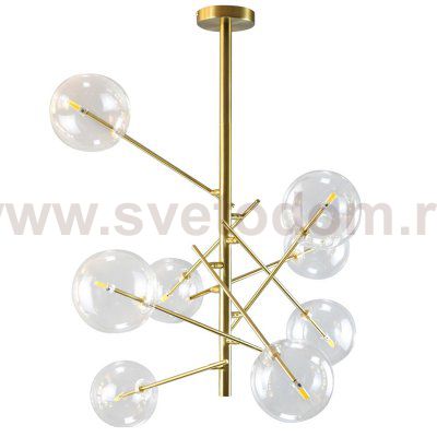 Люстра Gallotti & Radice Bolle Рanging Lamp 8 плафонов ImperiumLoft 148020-22