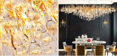 Люстра Droplet Chandelier oval L160 ImperiumLoft 148055-22