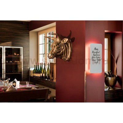 148093 SLV PLASTRA RECTANGULAR LED светильник настенный с LED 19Вт, 3000К, 1200лм, белый гипс