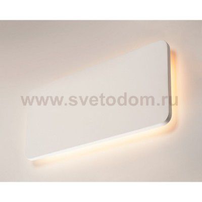 148093 SLV PLASTRA RECTANGULAR LED светильник настенный с LED 19Вт, 3000К, 1200лм, белый гипс