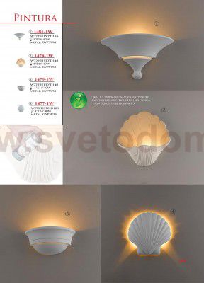 Настенный светильник Favourite 1481-1W Pintura