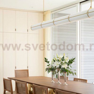 Люстра Roll and Hill Endless Straight L128 Brass ImperiumLoft 148206-22