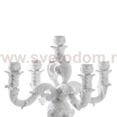Канделябр Burlesque Chimp White