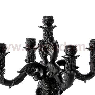 Канделябр Burlesque Chimp Black