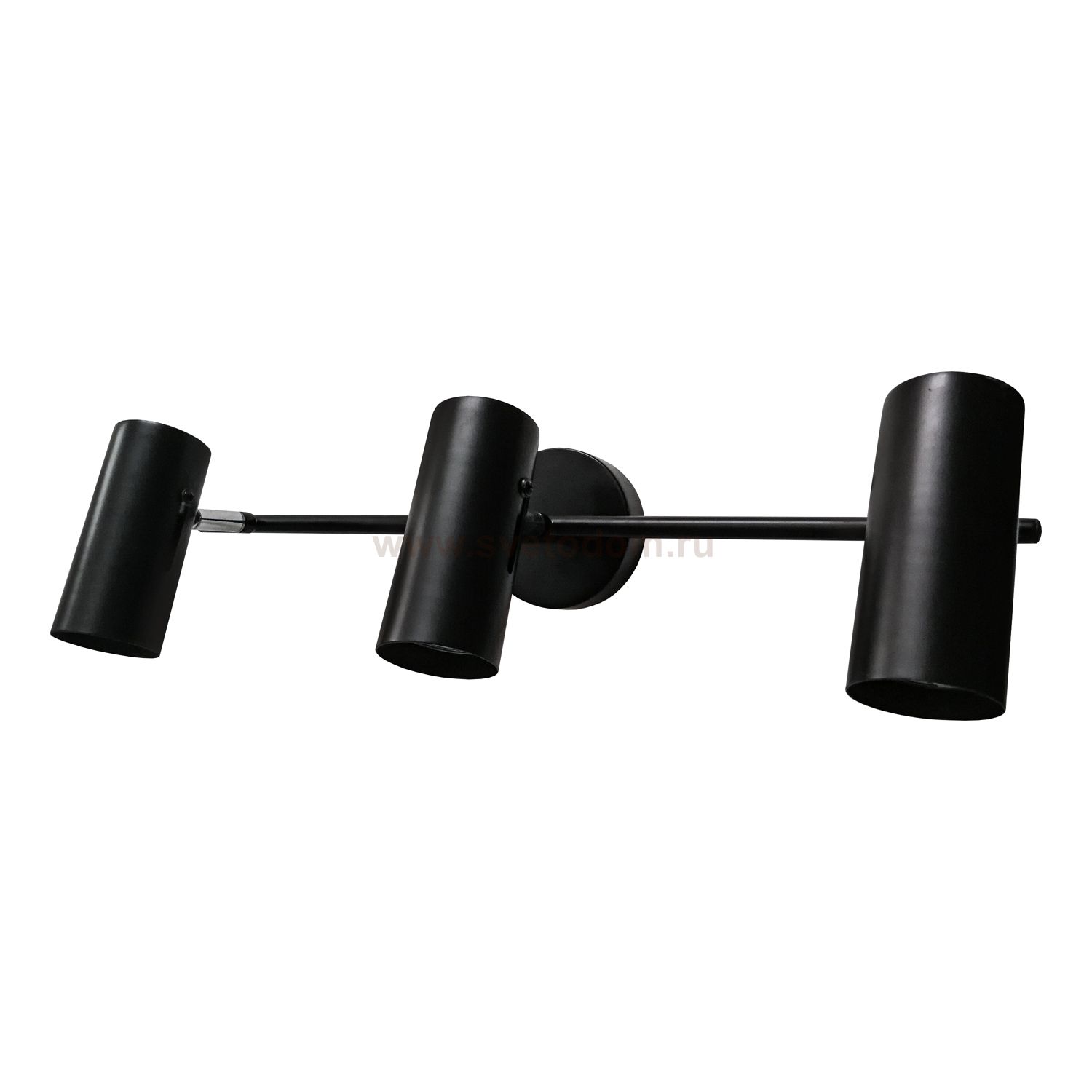 Спотовый светильник Экономсвет 14962/3wBK BK