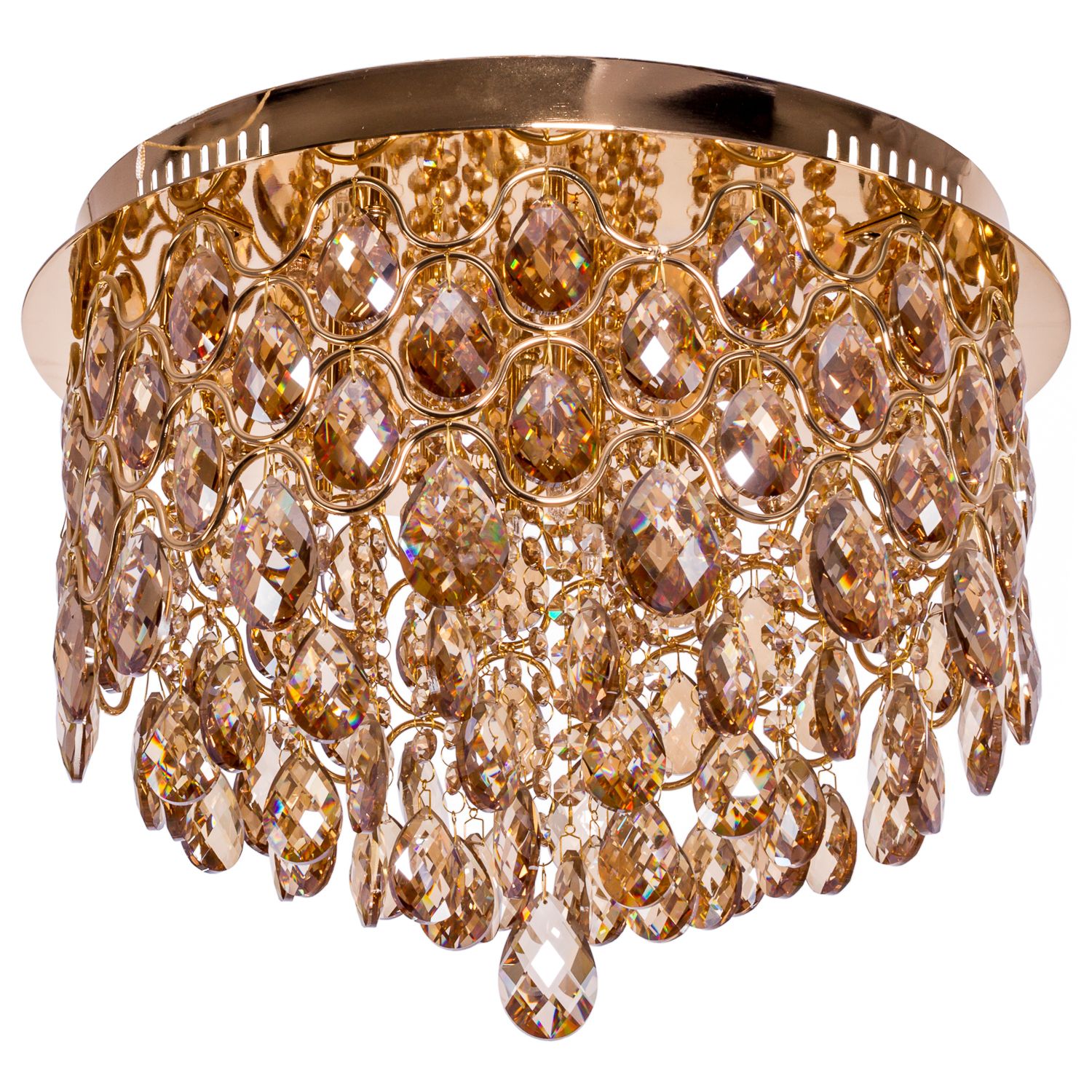 Люстра с хрусталем Экономсвет 149C/12A FG RC