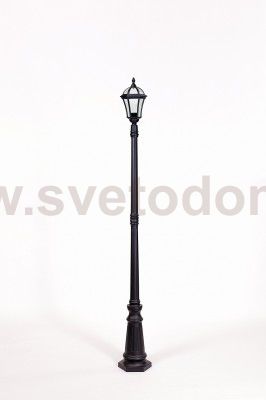 Светильник столб уличный 1 фонарь Oasis Light 95209S Bl