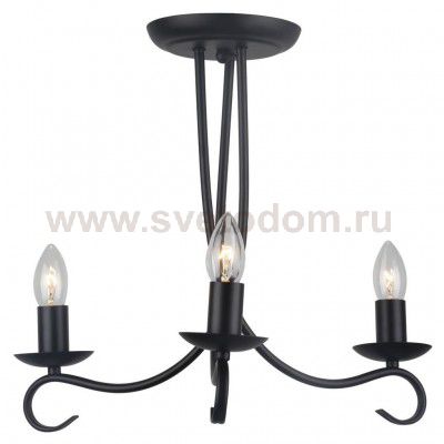 Потолочный светильник Escada 150/3P E14*40W Black
