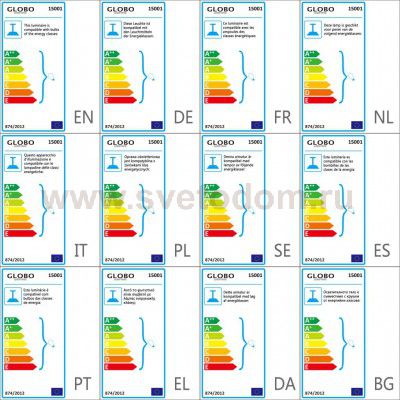 Светильник подвесной металлический Globo 15001