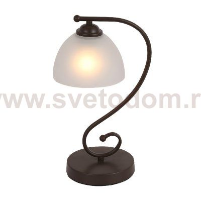 Лампа настольная классическая 15017/1T CF WT ЭкономСвет