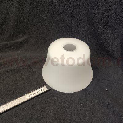 Плафон стекло белое матовое 140*95мм E14 (30мм посадка) CL110 Стелла