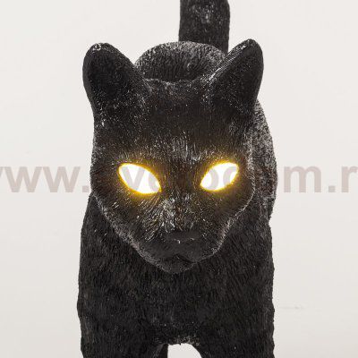 Настольная лампа Jobby The Cat Black