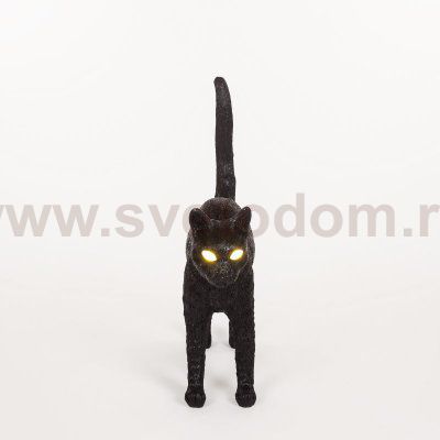 Настольная лампа Jobby The Cat Black