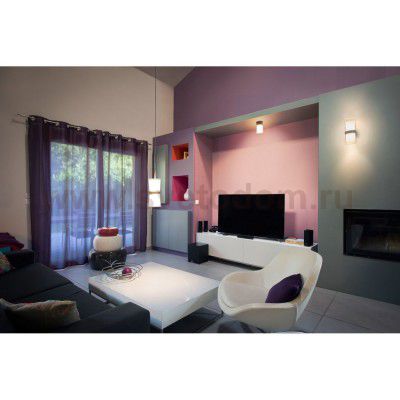 SLV 150644 DELWA GLASS Wandleuchte, LED, mausgrau