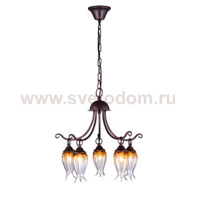 Люстра подвесная Favourite 1508-5P Tulpen