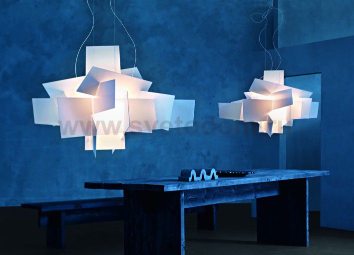 Подвесной светильник Foscarini BIG BANG (halogen R7s) белый