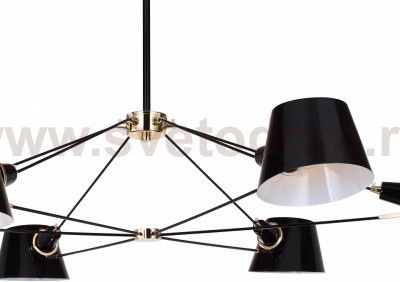 Люстра черная Favourite 1512-6P