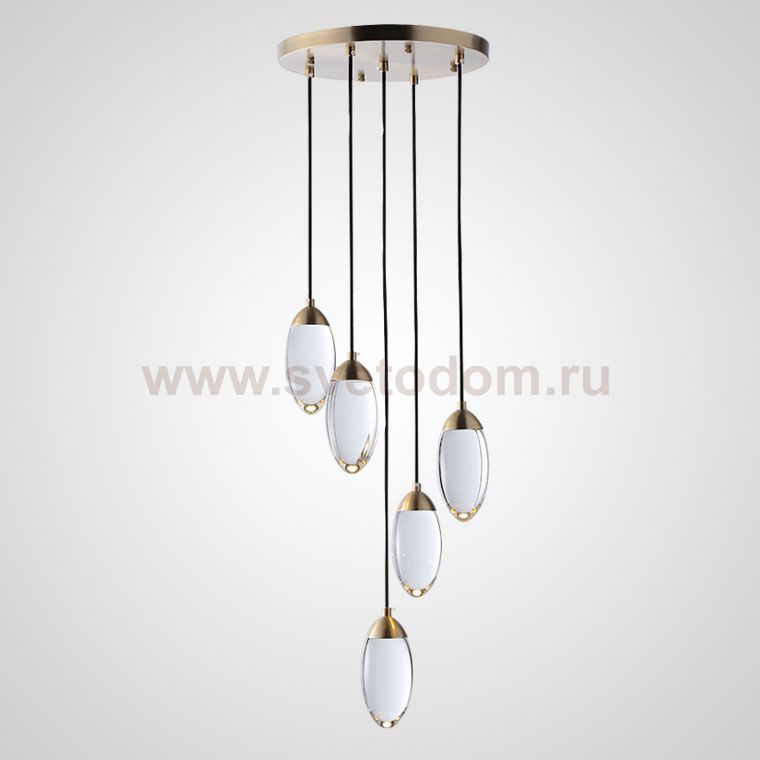 Подвесной светильник FIERA 5 ImperiumLoft 151235-26