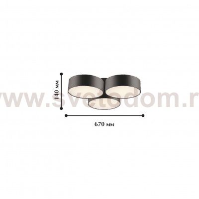 Потолочная люстра Favourite 1514-6C Cerchi