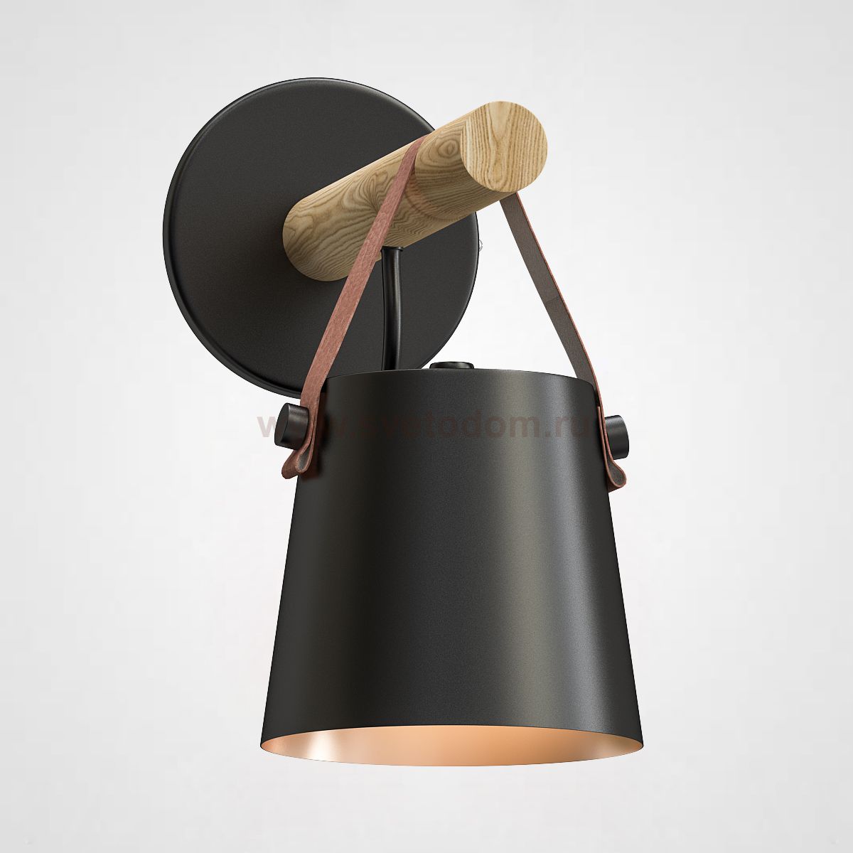 Бра NATURA C WALL Black ImperiumLoft 151445-26