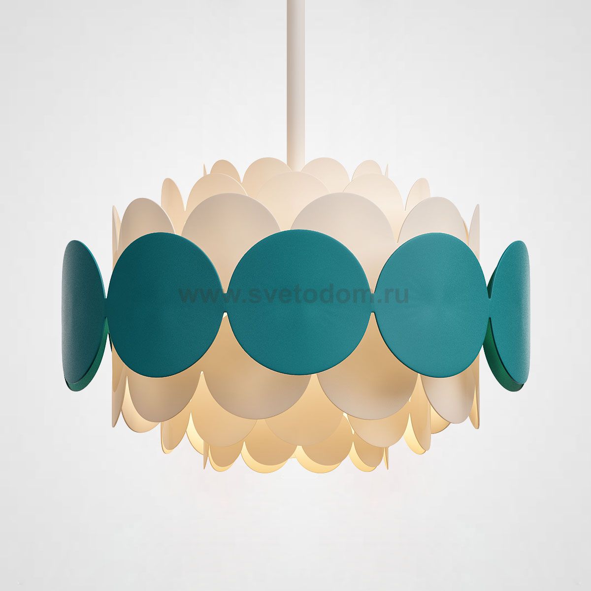 Люстра на штанге ASOLA D40 Blue by ImperiumLoft ImperiumLoft 151586-26