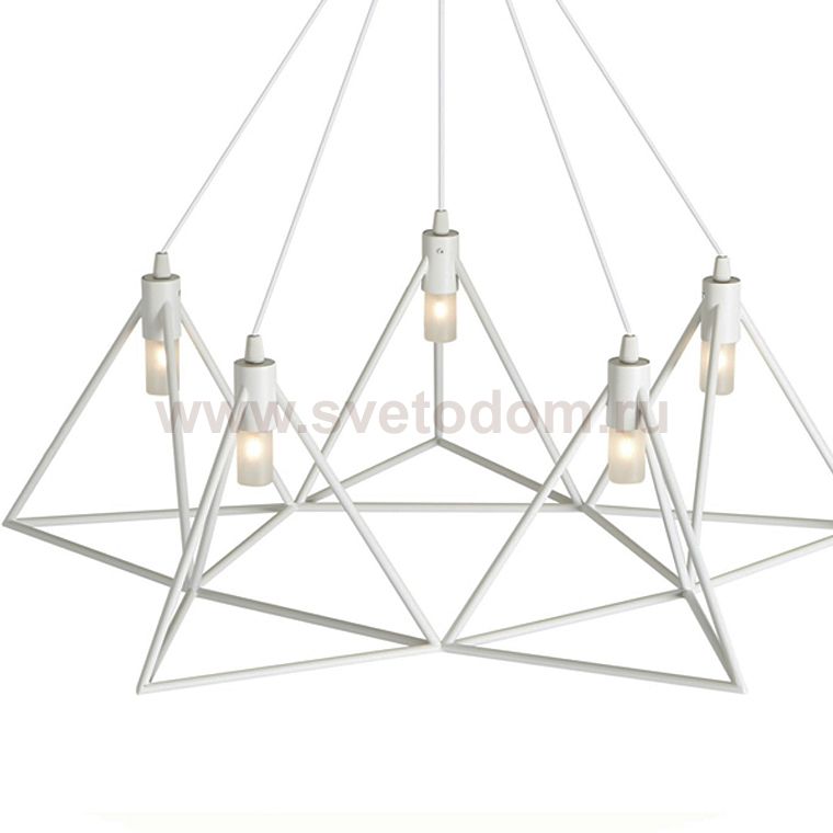 Светильник подвесной GITTER D80 White ImperiumLoft 151606-26