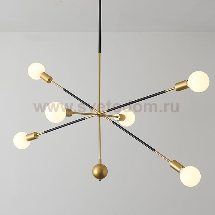 Люстра на штанге ZORA ImperiumLoft 151686-26