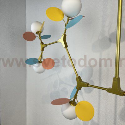 Люстра на штанге MATISSE M L120 Multicolored ImperiumLoft 151702-26