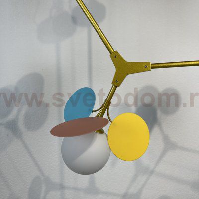 Люстра на штанге MATISSE M L120 Multicolored ImperiumLoft 151702-26