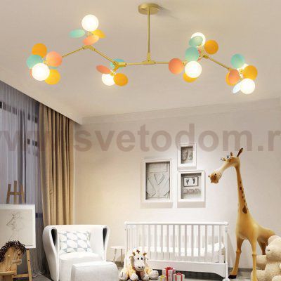 Люстра на штанге MATISSE M L120 Multicolored ImperiumLoft 151702-26