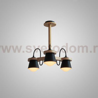 Люстра потолочная NATURA B3 Black ImperiumLoft 151721-26