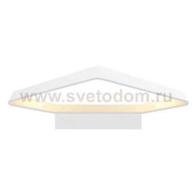 SLV 151731 BIG CARISO LED Wandleuchte 1, weiss, 2x 9W LED, 3000K